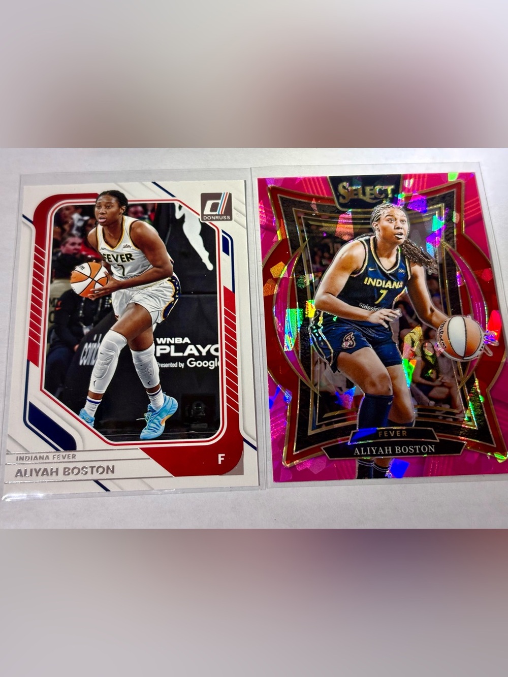 Aliyah Boston Basketball Card Indiana Fever